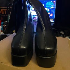 Platform Knee High Boots
